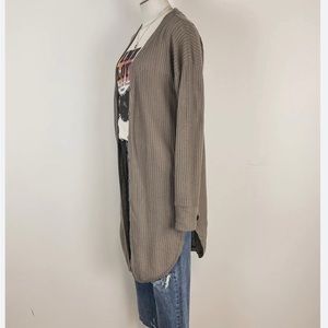 Hem & Thread Waffle Cardigan